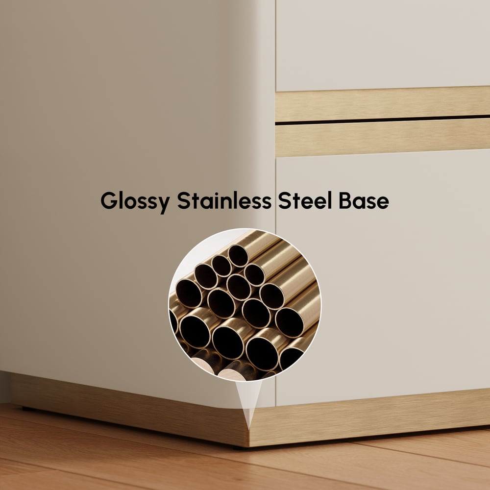 Horva 47" Faux Travertine Sintered Stone 6-Drawer Dresser window image