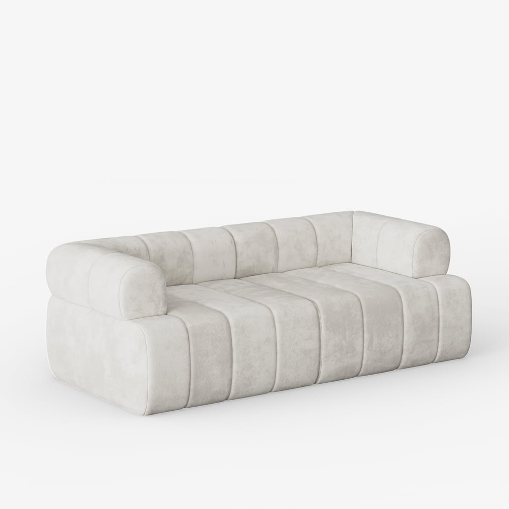 Nimbus 79" 2-Seater Velvet Sectional Sofa window image