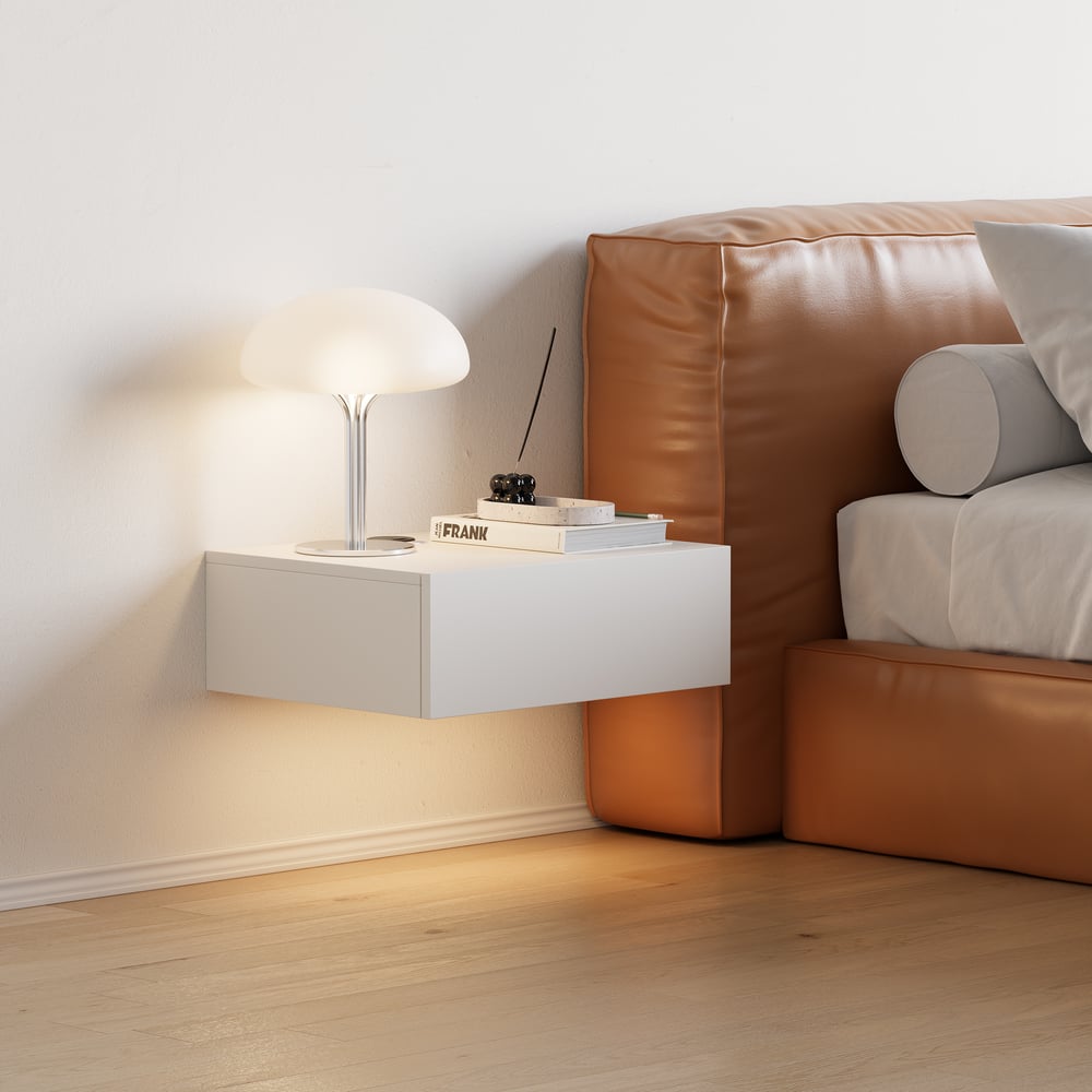 Lumio Floating Smart Nightstand with Charging Station & Light window image