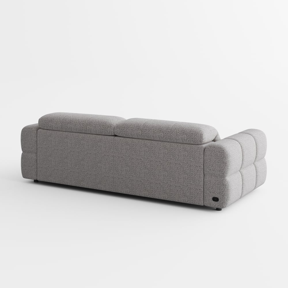 Performance Chenille Power Sleeper Sofa with Adjustable Headrests window image