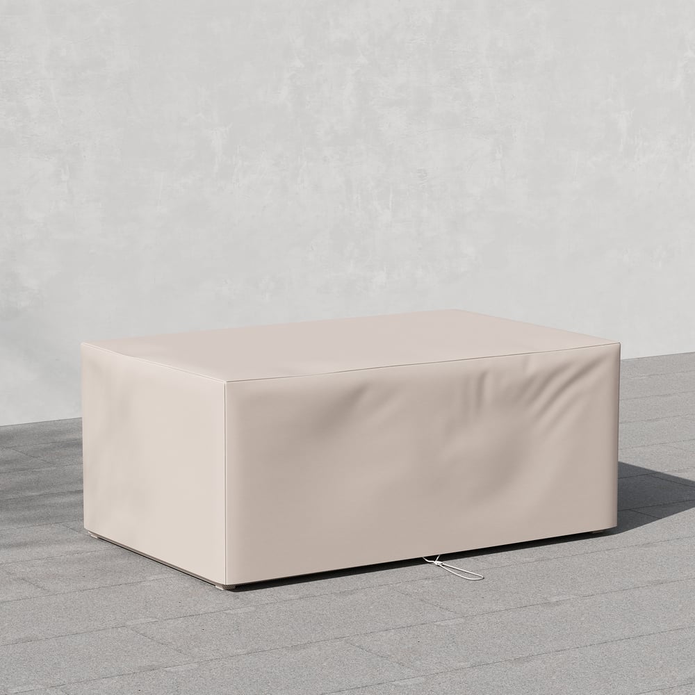Tevara Outdoor 600D Tough Canvas Waterproof Patio Furniture Covers in Ivory window image