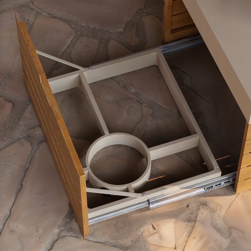 Tevara Outdoor 47" Propane Smokeless Aluminum Rectangular Fire Pit Table in Sand window image