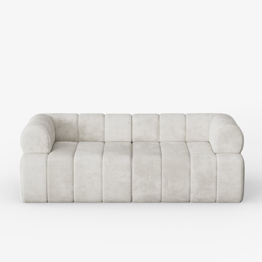 Nimbus 79" 2-Seater Velvet Sectional Sofa window image