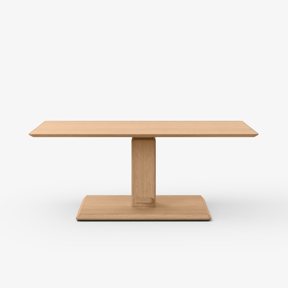 120 cm Natural Veneer Pedal-Control Lift-Top Coffee Table window image