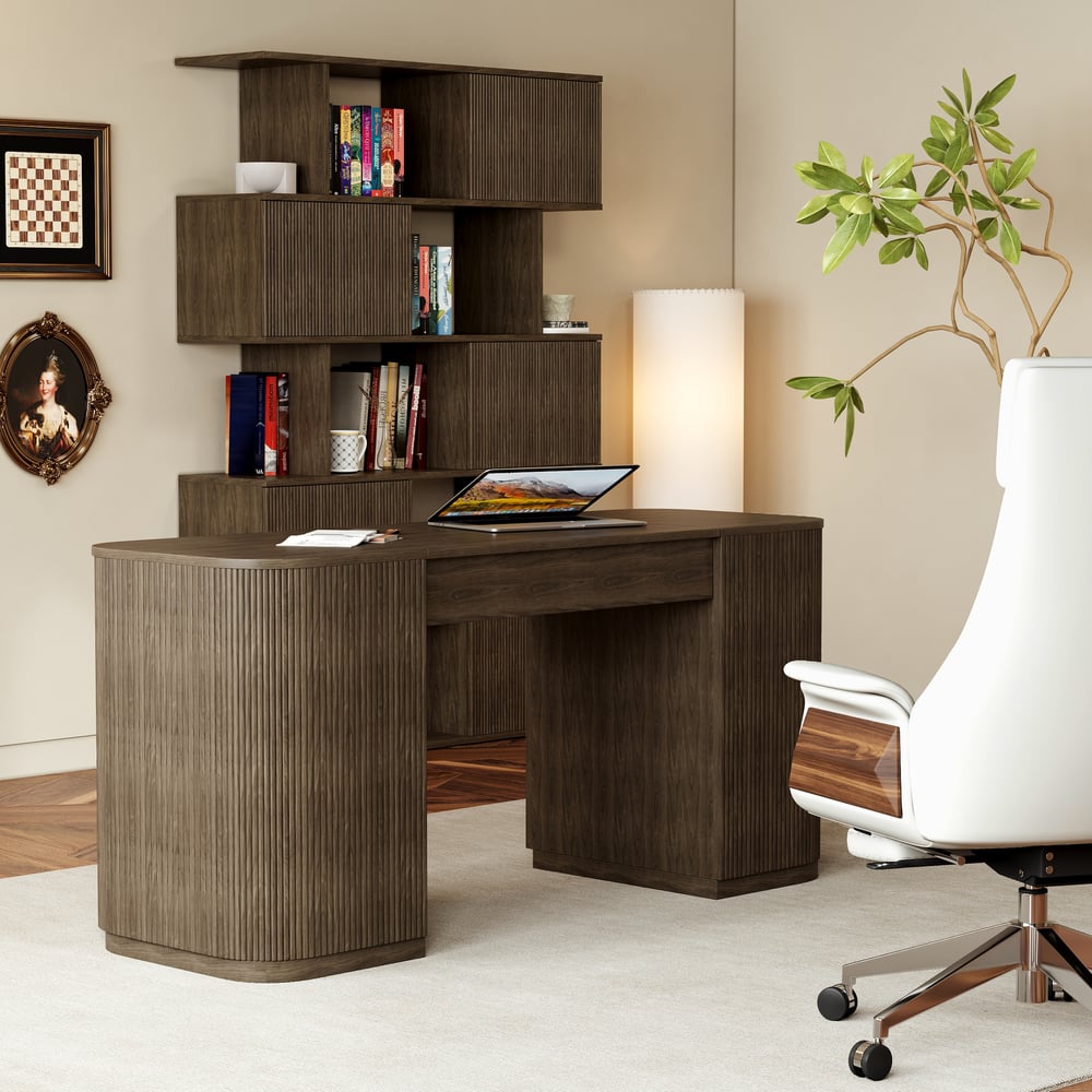 73" Sliding Door Bookshelf window image