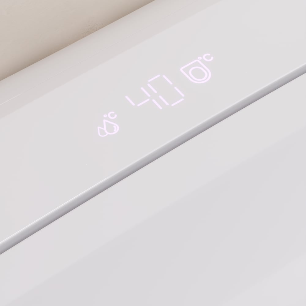 Fitro H3 Wall-Mounted Smart Bidet Toilet with Built-In Tank, Foam Shield, cUPC & ETL window image