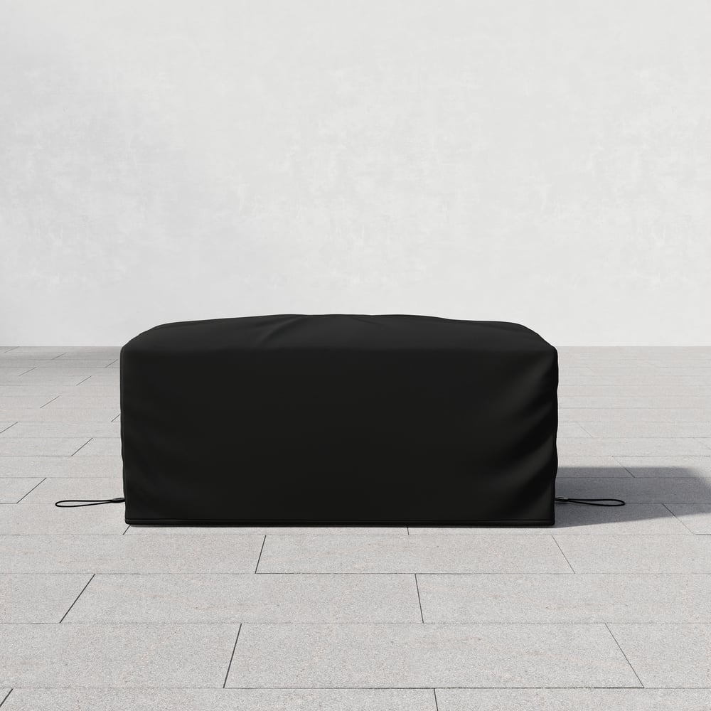 Tevara 600D Tough Canvas Waterproof Outdoor Patio Fire Pit Cover window image