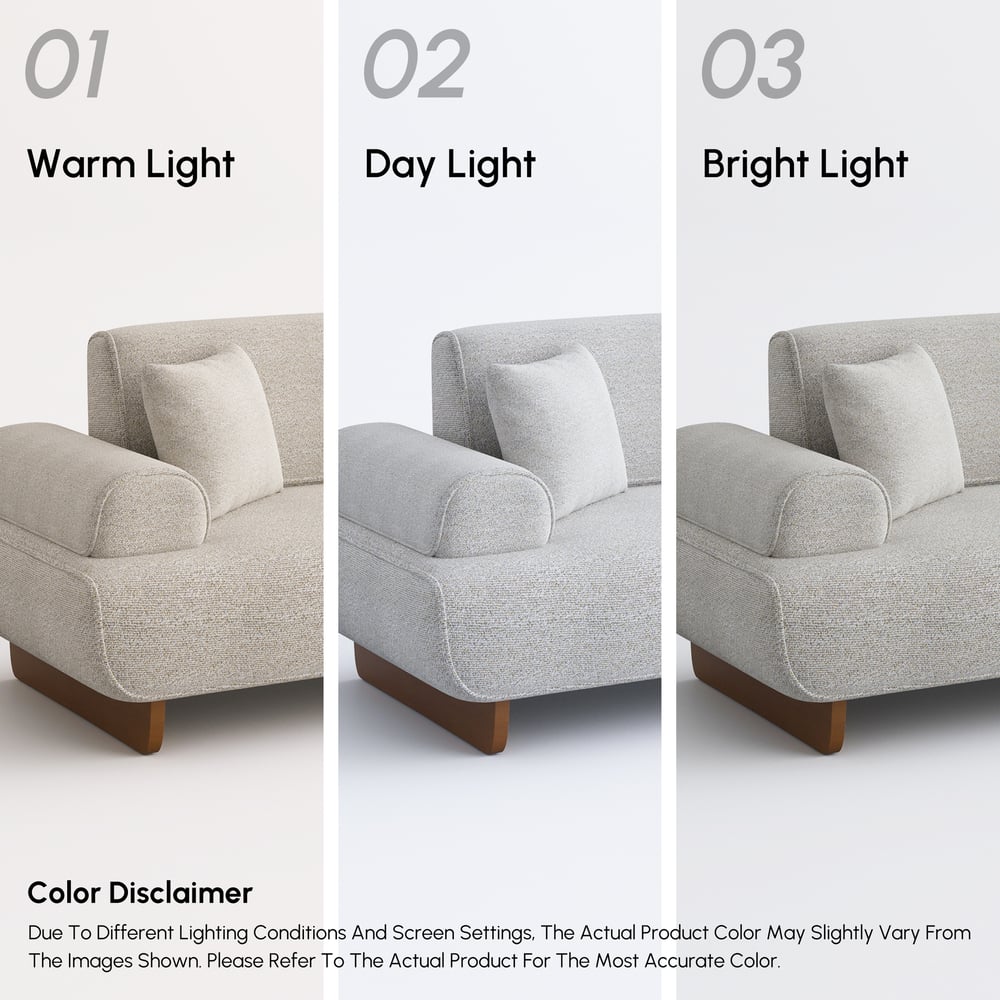 Performance Chenille Adjustable Backrest Sofa window image