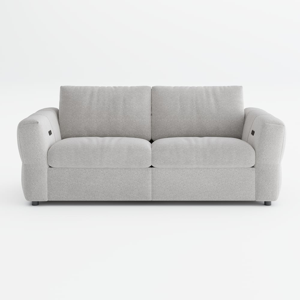 Glidio Chenille Power Reclining Sofa with Adjustable Headrests window image