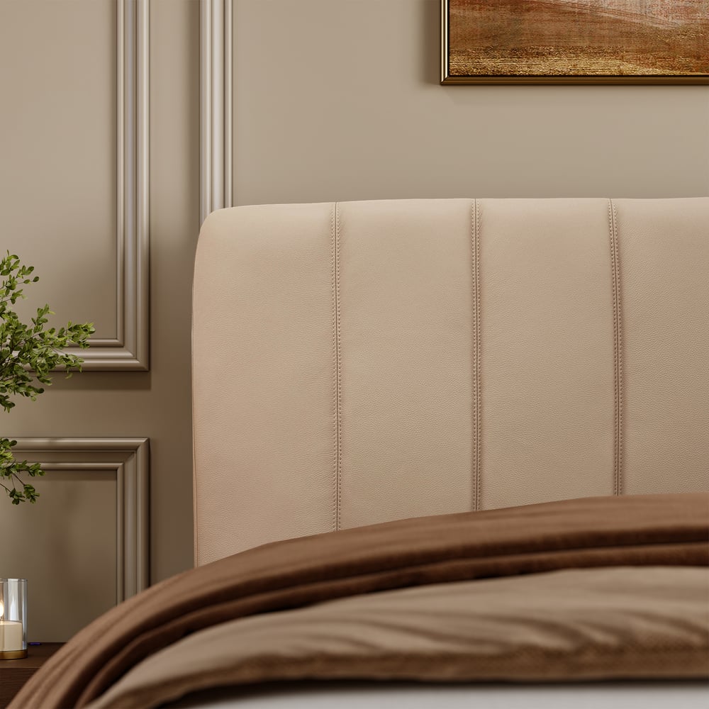 King Genuine Leather Zero Gravity Adjustable Bed Set window image