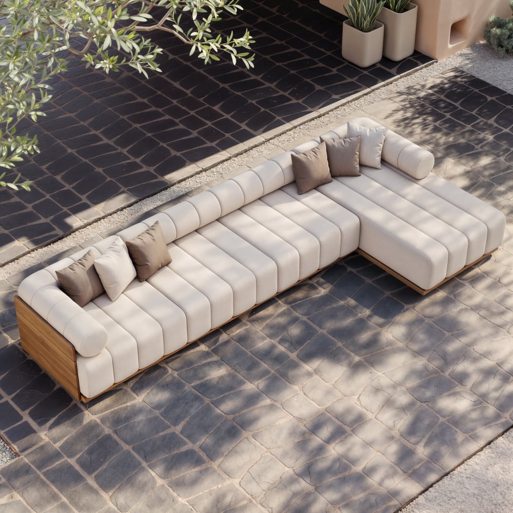 Resaro 600D Tough Canvas Waterproof Outdoor Patio Furniture Set Cover window image