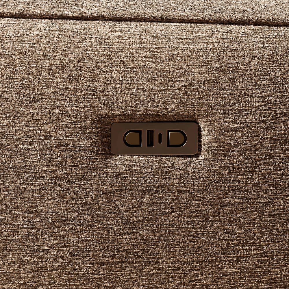 212cm 2-Seater Pet-Friendly Chenille Power Reclining Sofa with Adjustable Backrest window image