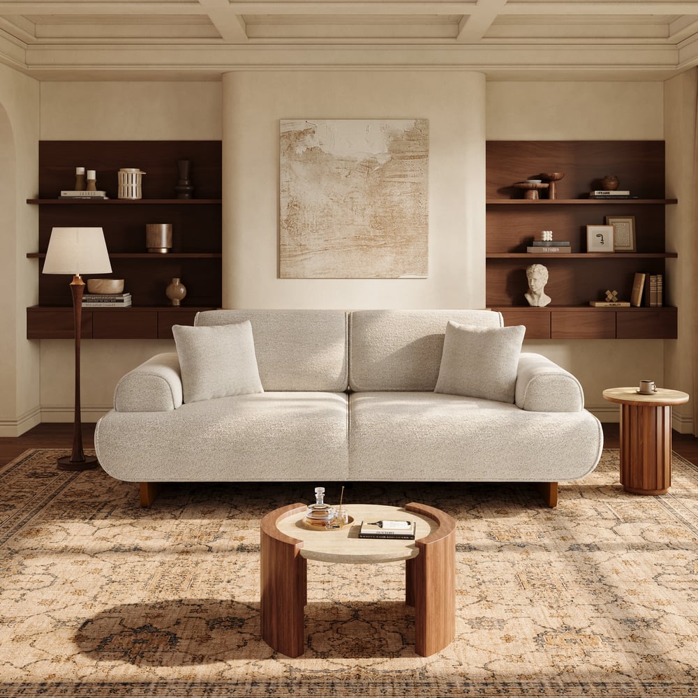 Performance Chenille Adjustable Backrest Sofa window image