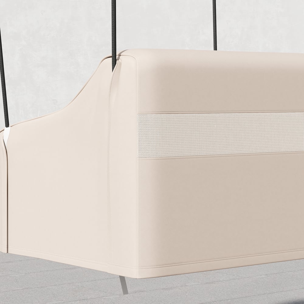 Tevara 600D Tough Canvas Waterproof Outdoor Chair Covers in Ivory window image