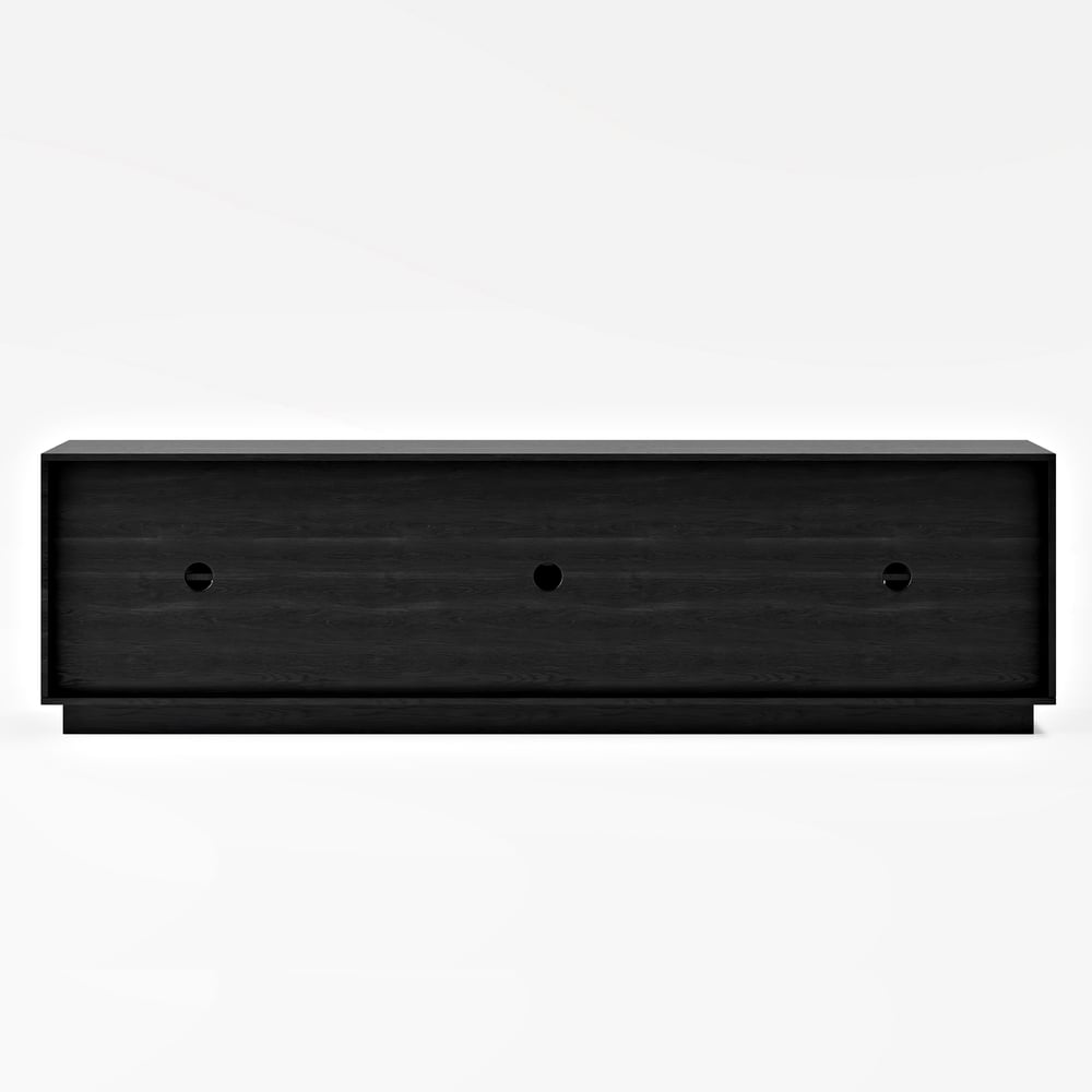 Arune 80" Arched Glass Doors TV Stand with Electric Fireplace & Remote Control window image
