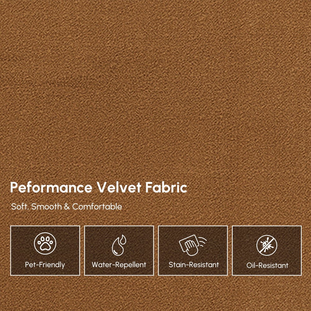 307cm 2-Seater Performance Velvet Power Convertible Sleeper Sofa window image