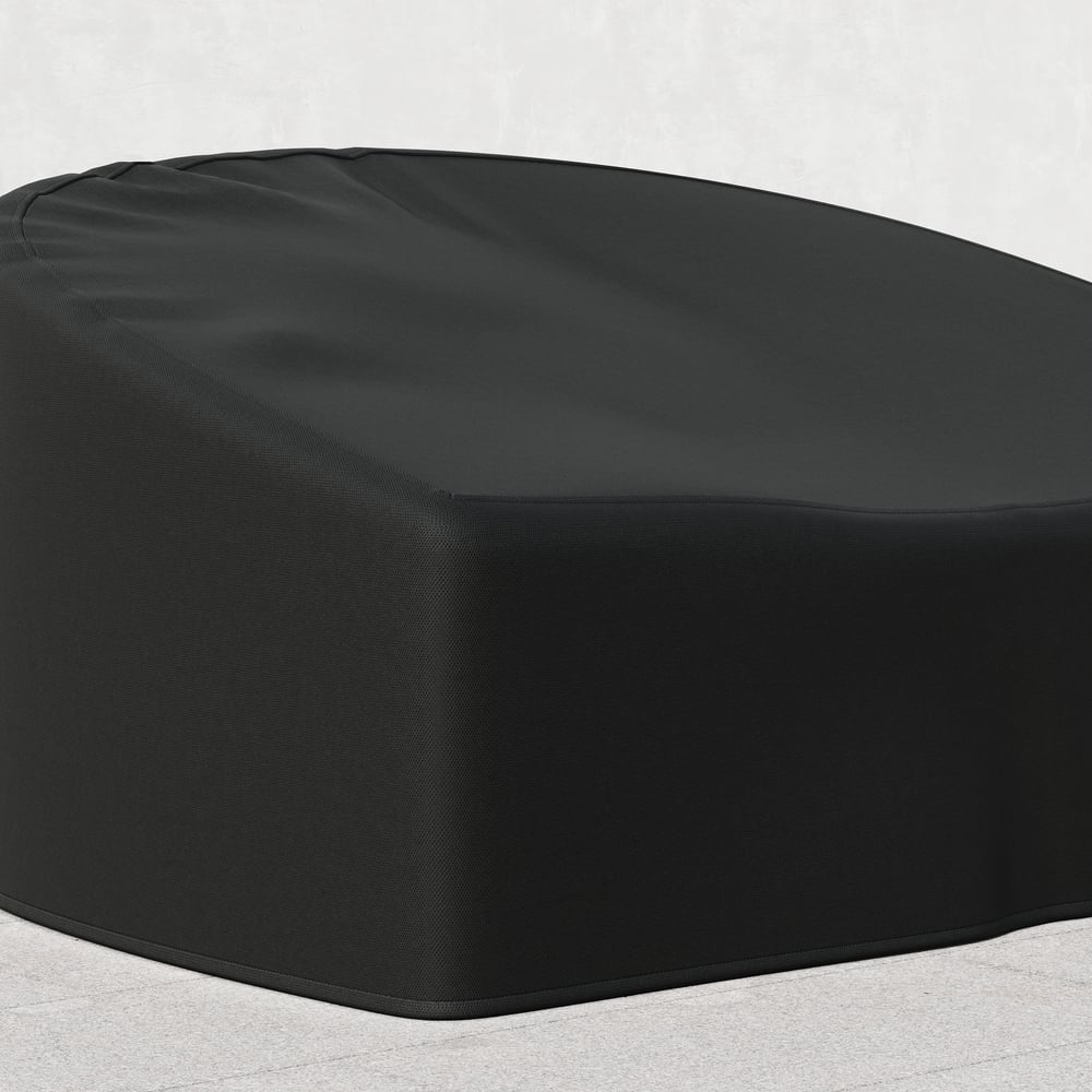 600D Tough Canvas Waterproof Outdoor Daybed Covers in Black window image