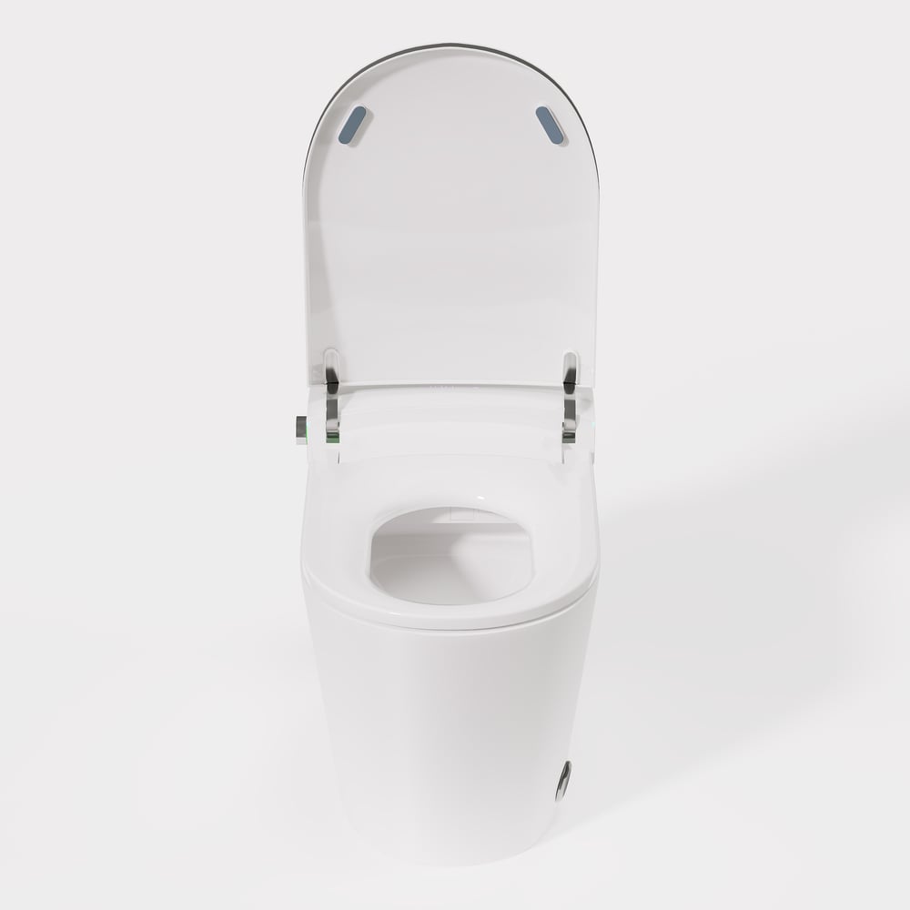 Nexin C4 Smart Bidet Toilet with Built-in Tank, Foam Shield & 2-User Memory, ADA Height window image