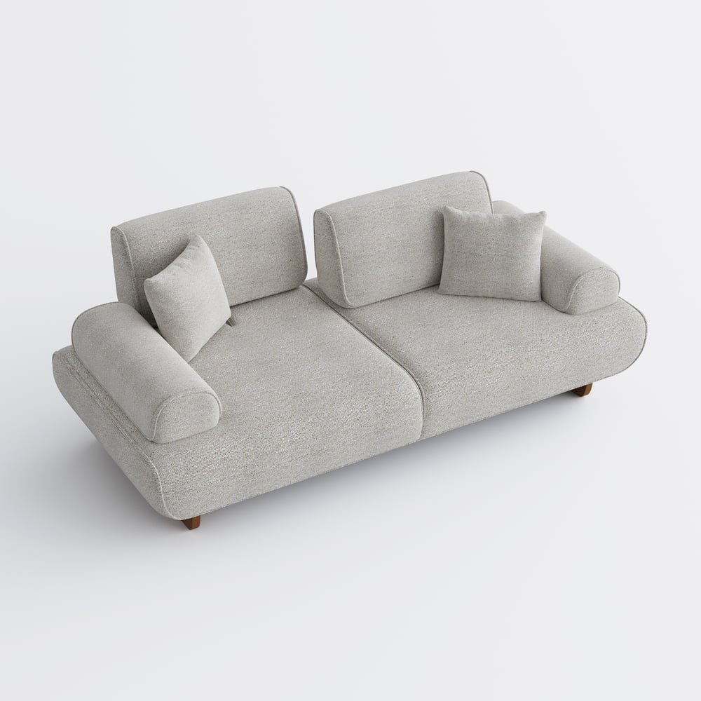 Performance Chenille Adjustable Backrest Sofa window image