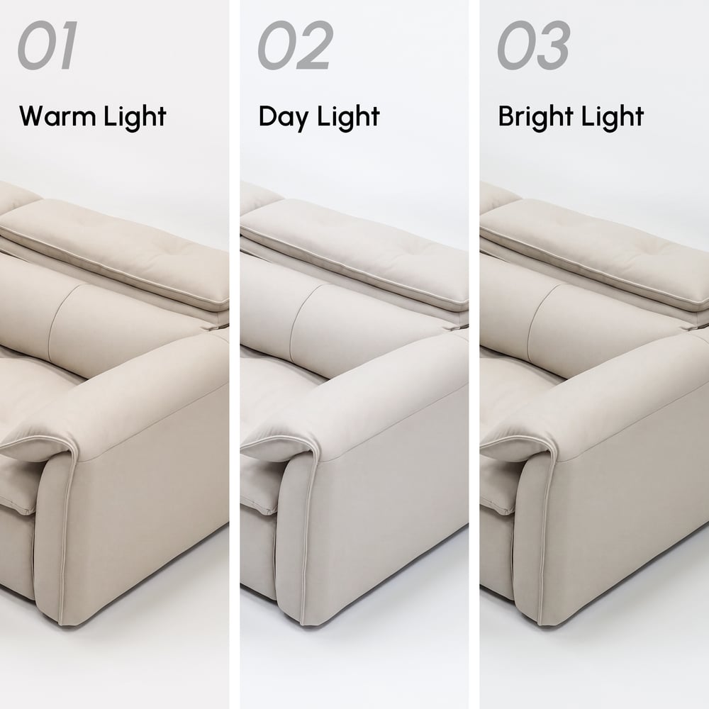 87" 2-Seater Genuine Leather Power Convertible Sleeper Sofa with Adjustable Headrests window image