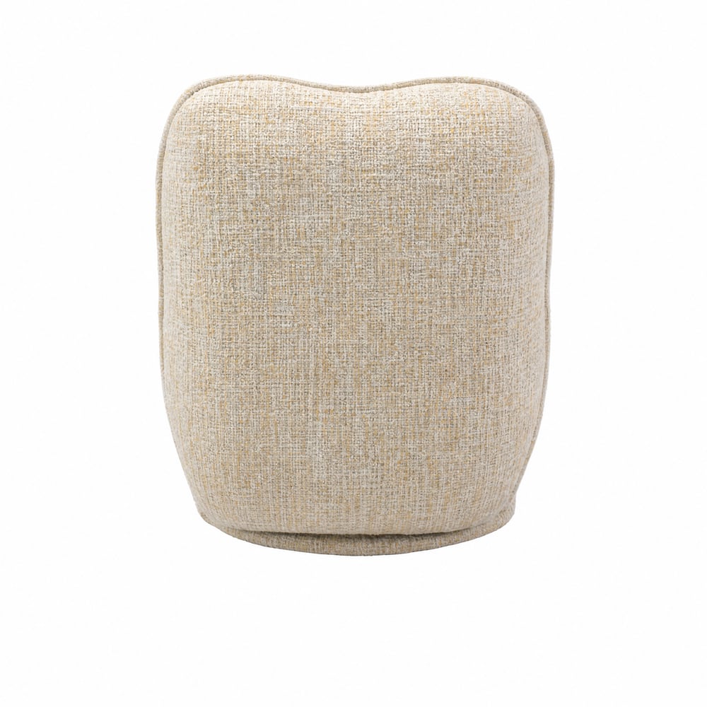 Performance Linen Swivel Slipper Accent Chair window image