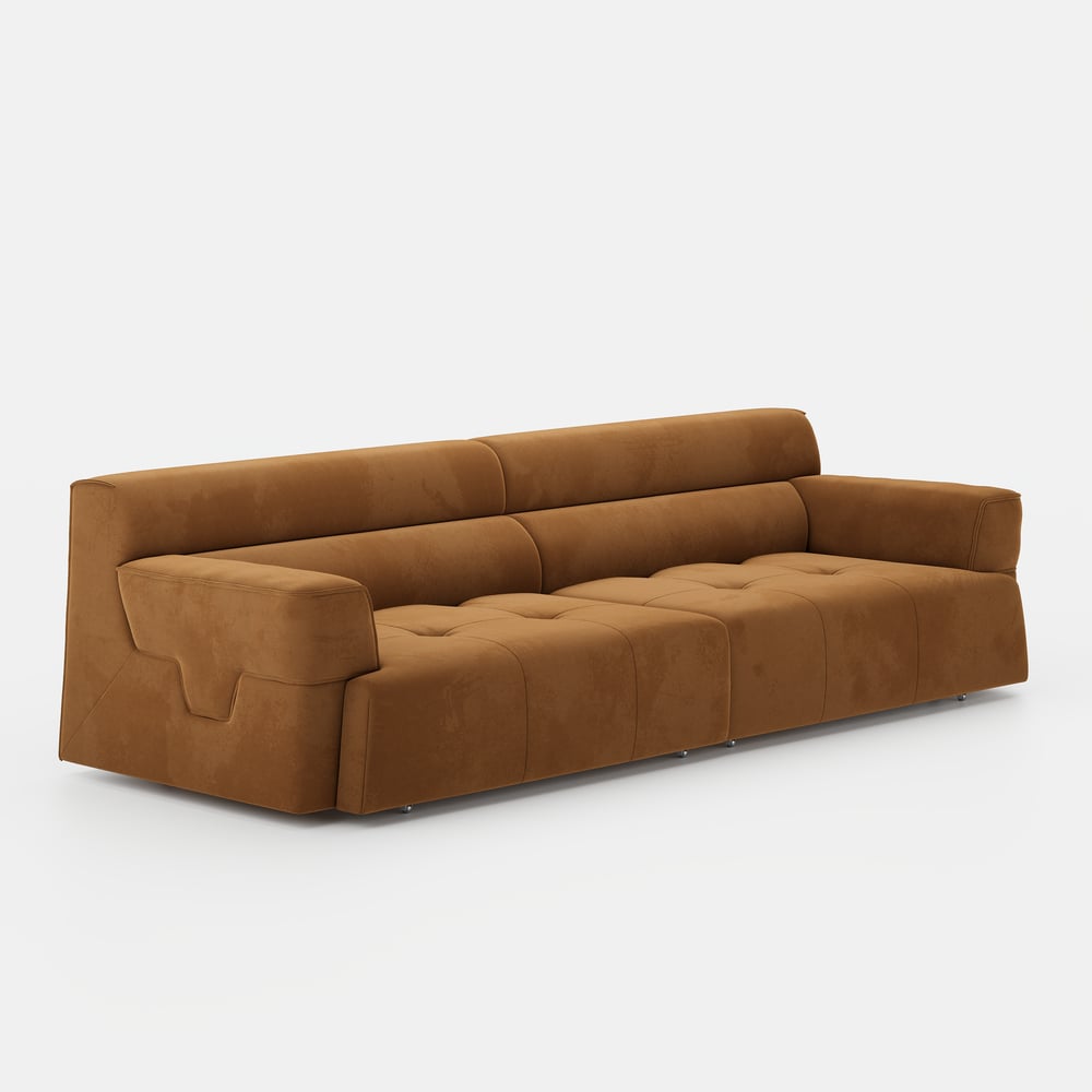 307cm 2-Seater Performance Velvet Power Convertible Sleeper Sofa window image