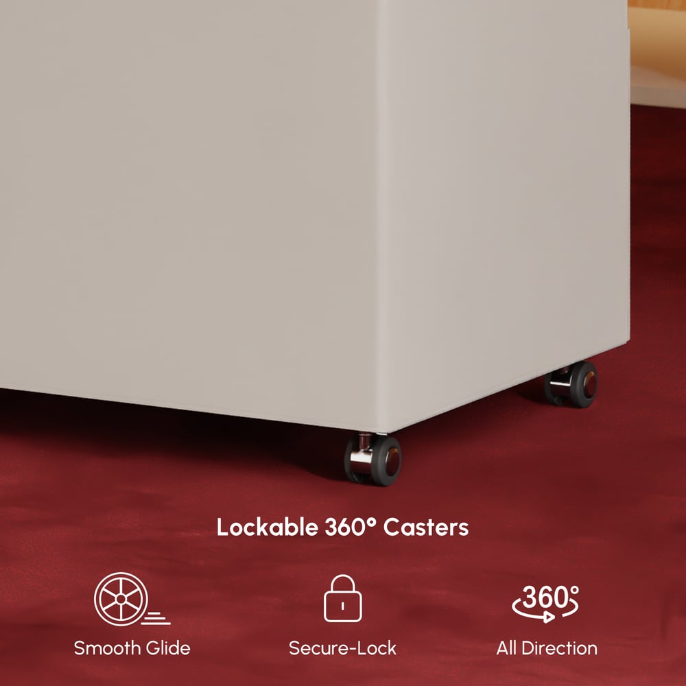 Šatníkový ostrůvek se šperkovnicí s proskleným víkem a osvětlením obrázek okna