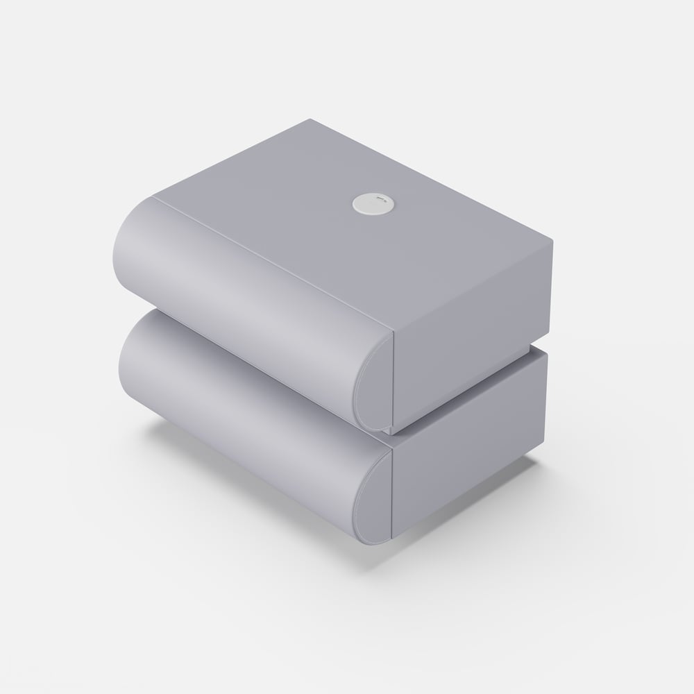 Humply Leather Floating Smart Nightstand with 2 Drawers window image