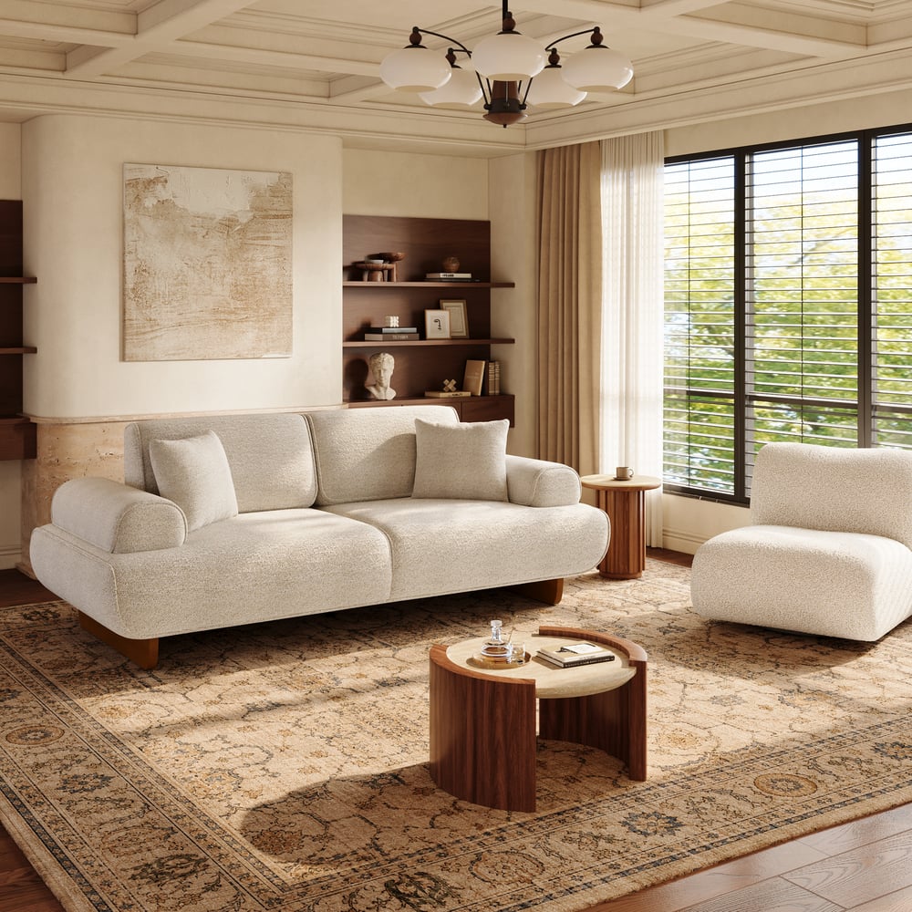 Performance Chenille Adjustable Backrest Sofa window image