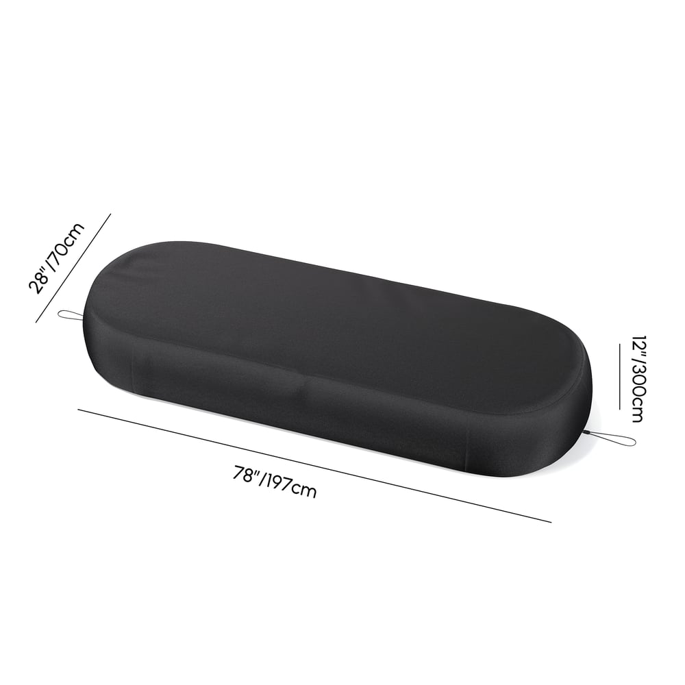 Tatta 600D Tough Canvas Waterproof Outdoor Lounge Chair Covers weights dimensions image