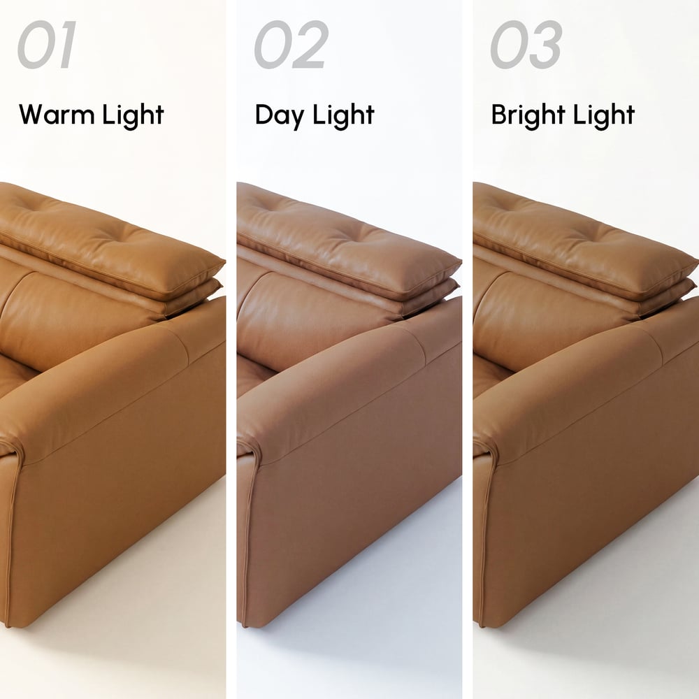 87" 2-Seater Genuine Leather Power Convertible Sleeper Sofa window image