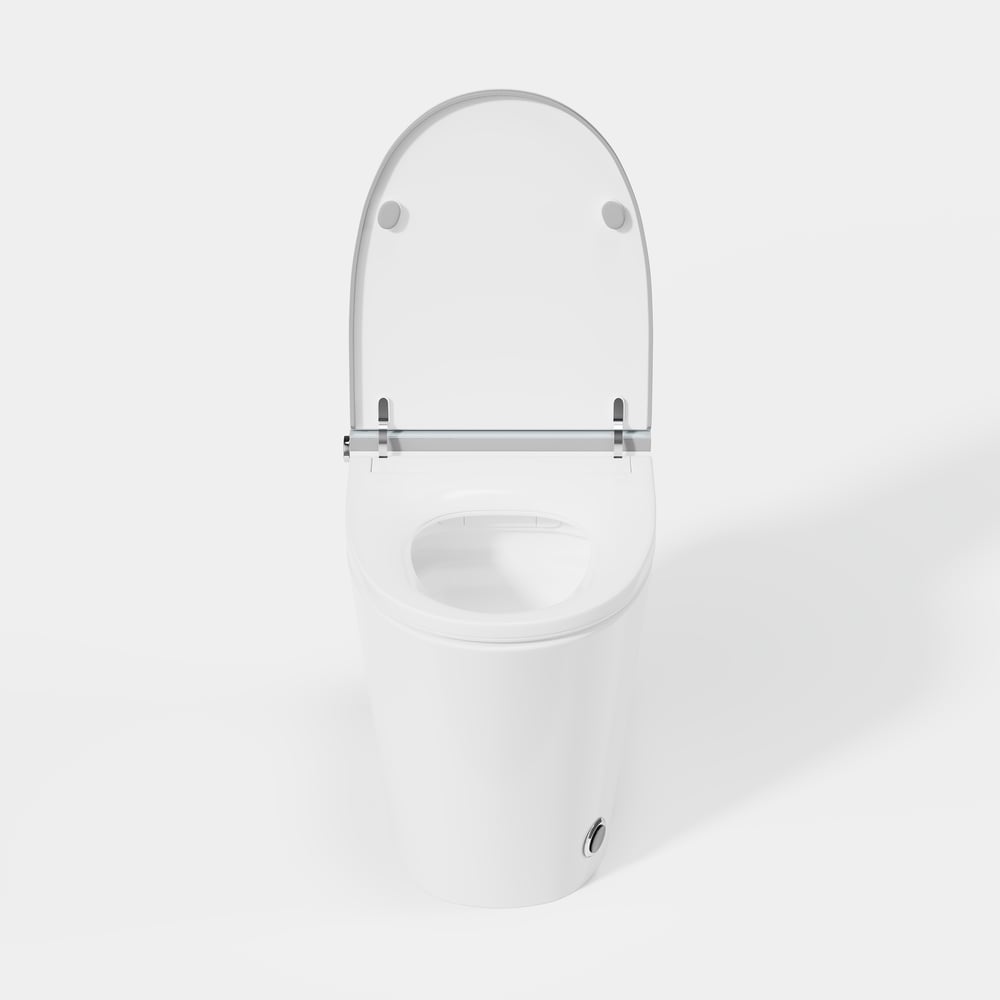 Hynova AX9 Smart Bidet Toilet with Powerful Flush, Built-in Tank, Foam Shield, ADA window image