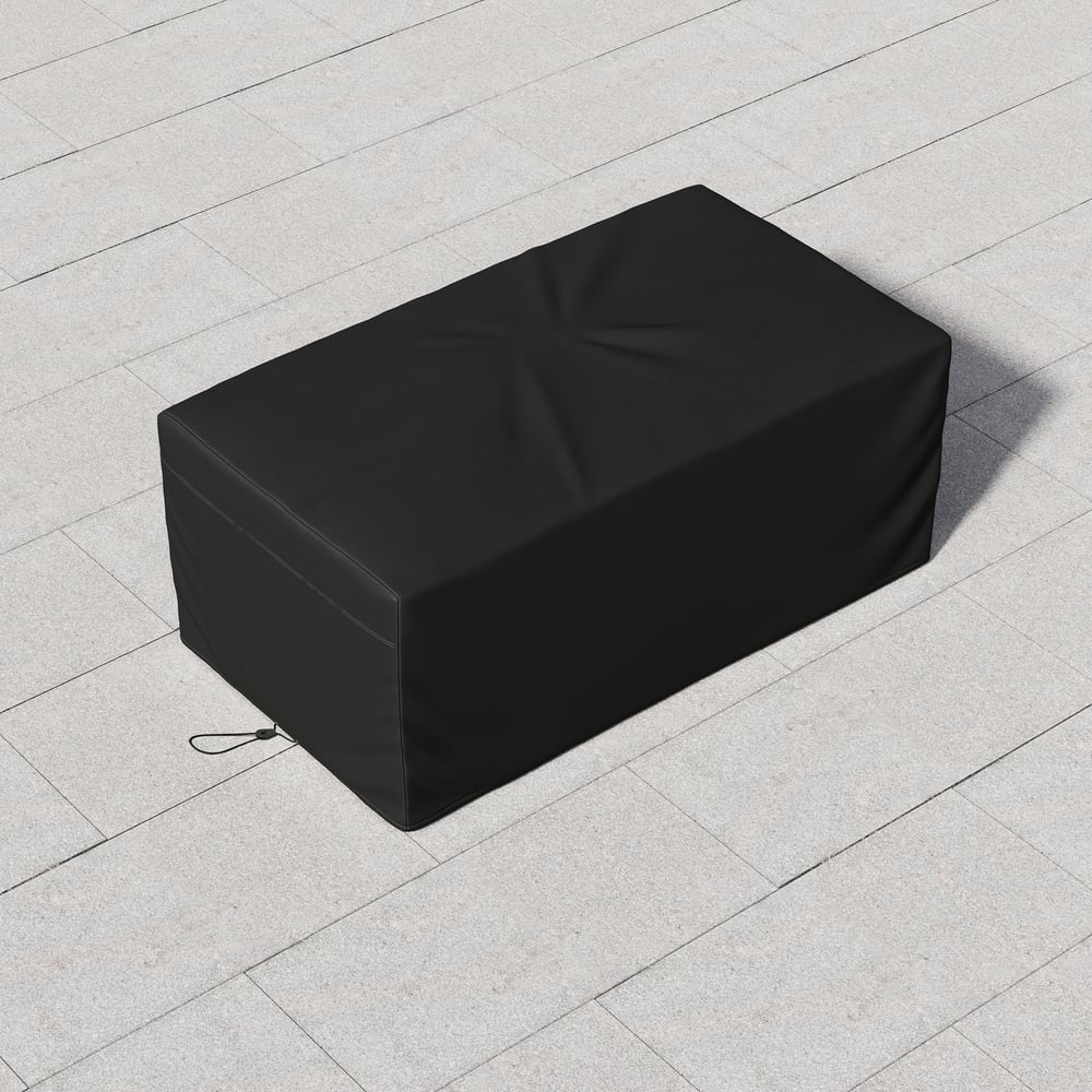 Tevara 600D Tough Canvas Waterproof Outdoor Patio Fire Pit Cover window image