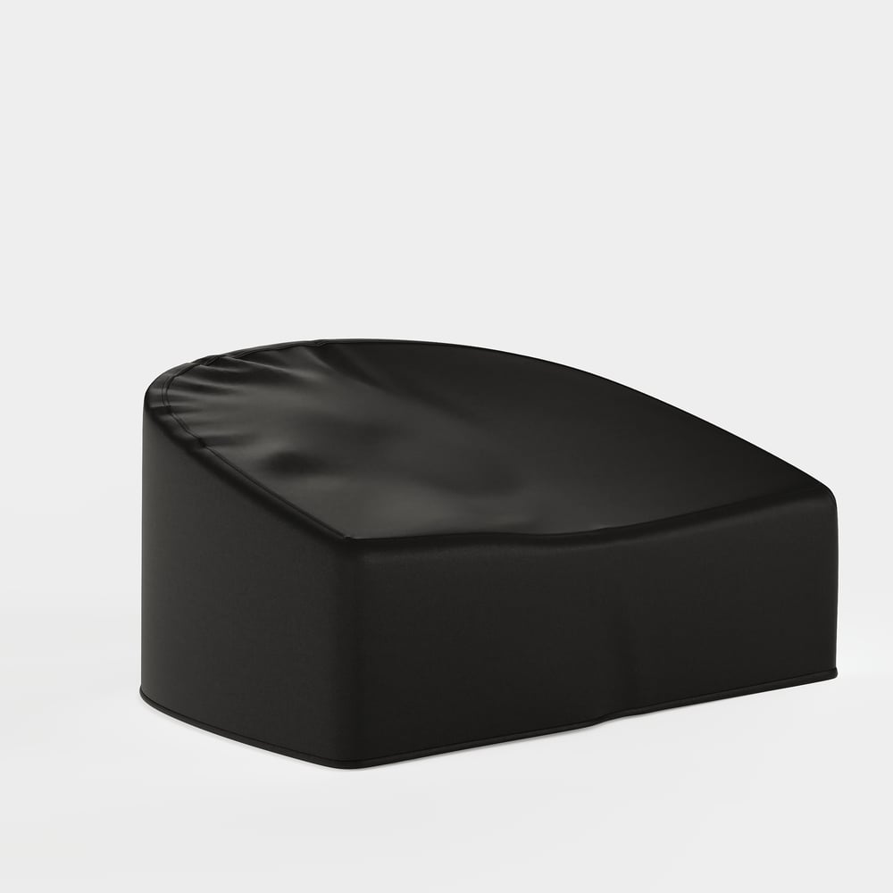 600D Tough Canvas Waterproof Outdoor Daybed Covers in Black window image