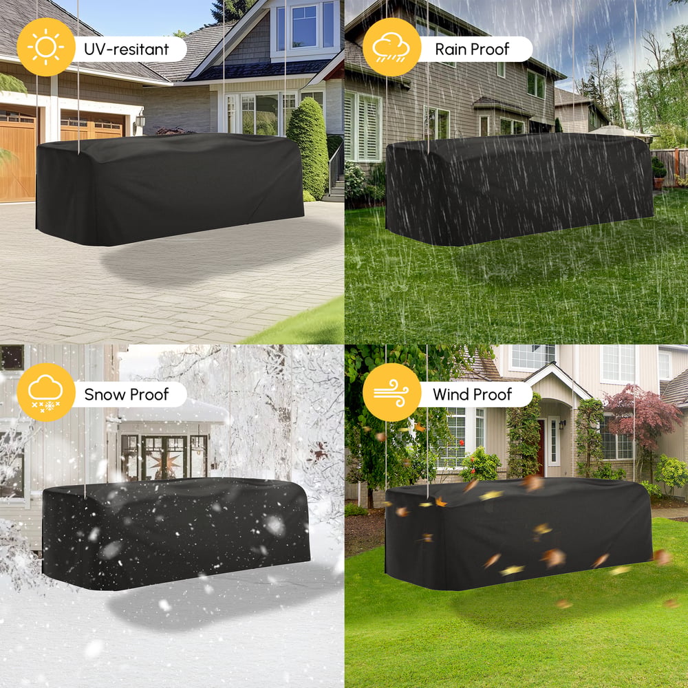 Costra 600D Waterproof 2-Seat Swing Cover window image