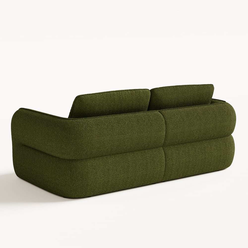 86"  Chenille Power Convertible Sleeper Sofa window image