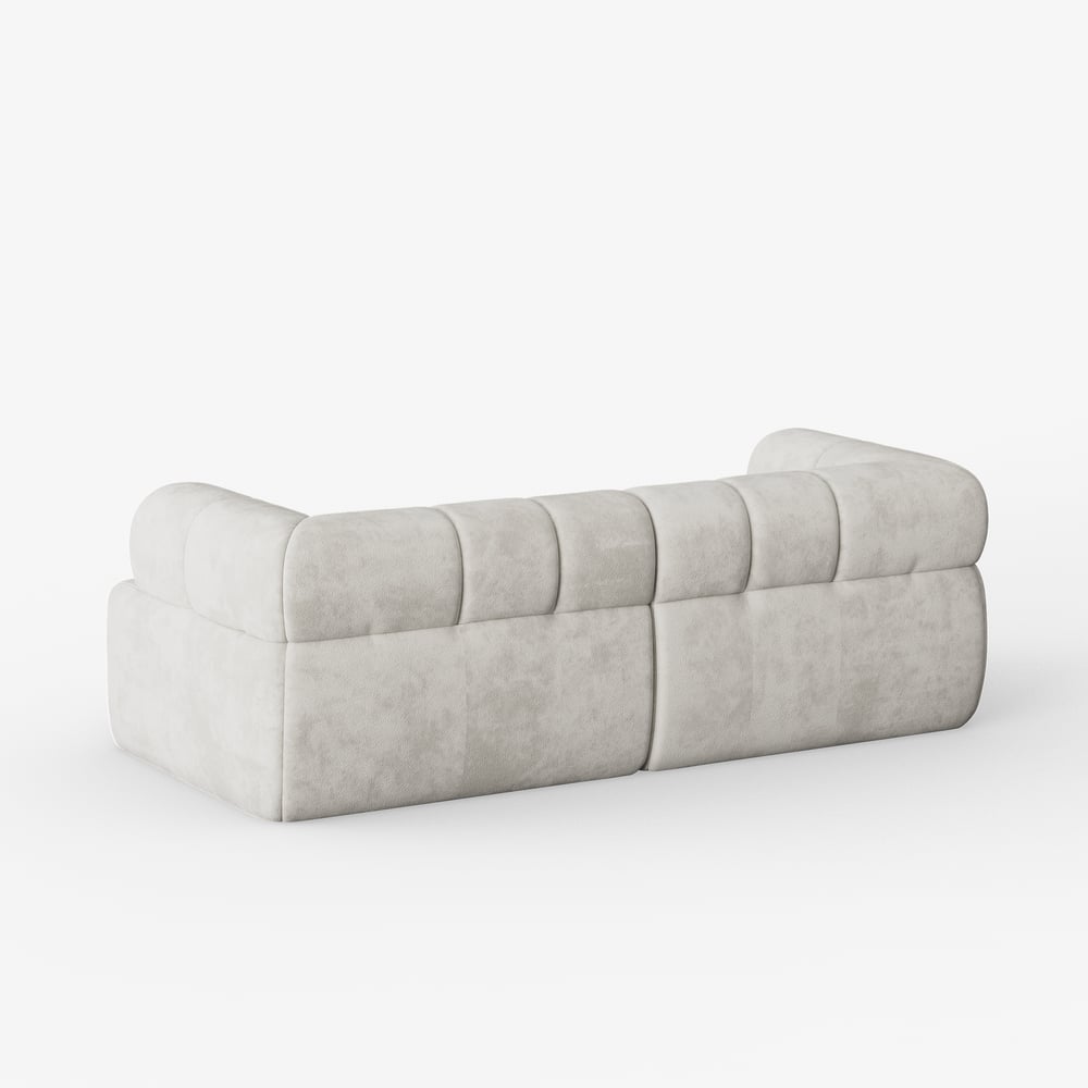 Nimbus 79" 2-Seater Velvet Sectional Sofa window image