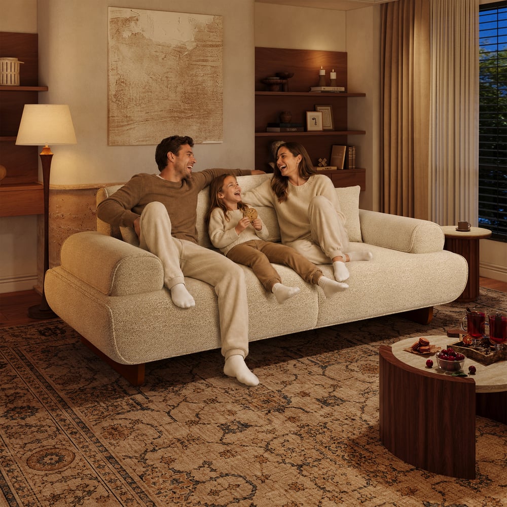 Performance Chenille Adjustable Backrest Sofa window image