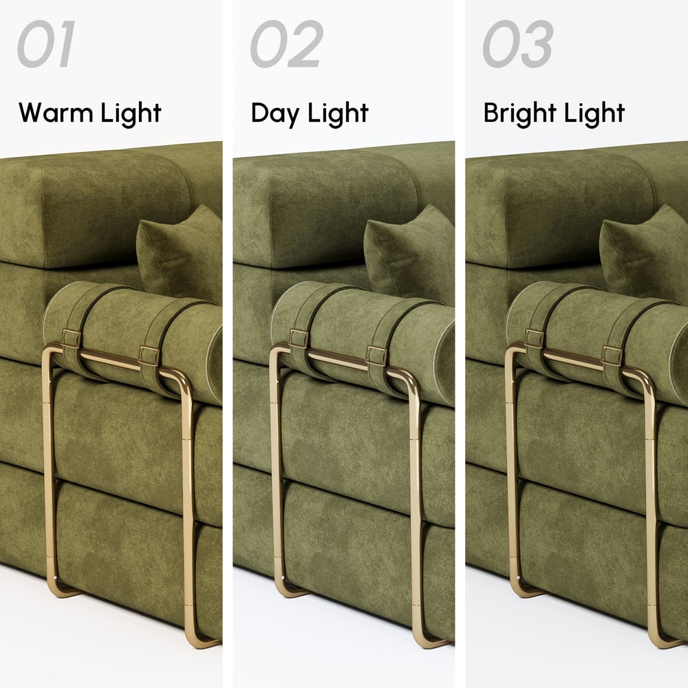 Canapé-lit convertible Humply 170 cm 2 places en velours chenille 4 en 1 image de fenêtre
