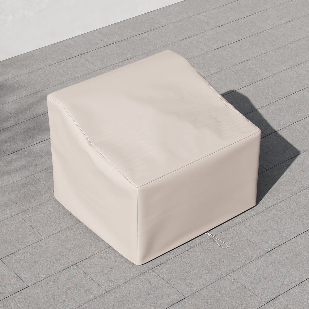 Tevara Outdoor 600D Tough Canvas Waterproof Patio Furniture Covers in Ivory window image