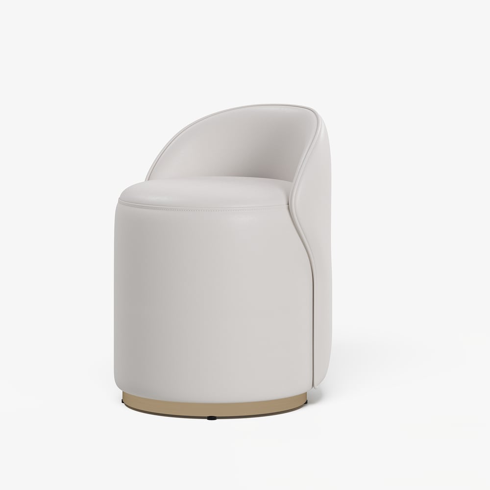 Modern Matte Warm White Makeup Vanity Set with LED Mirror and Jewelry Storage  (40"-57") window image