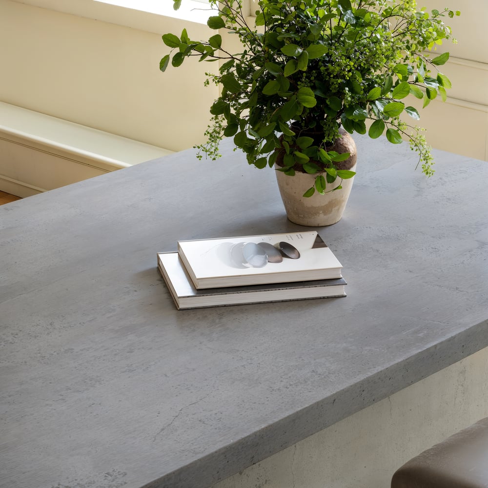 72"  Japandi Gray Wood Kitchen Island with Multi-Storage and LED Light window image