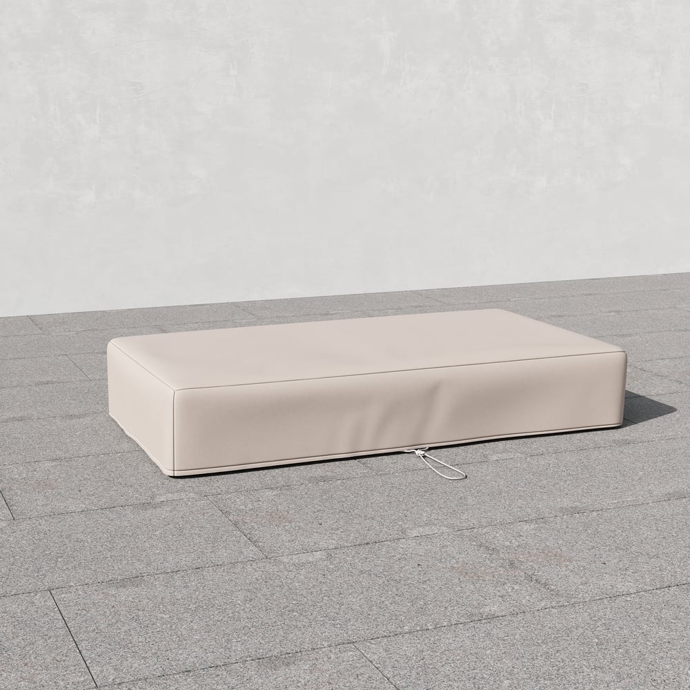 Grida Outdoor 600D Tough Canvas Waterproof Patio Furniture Set Covers in Ivory window image