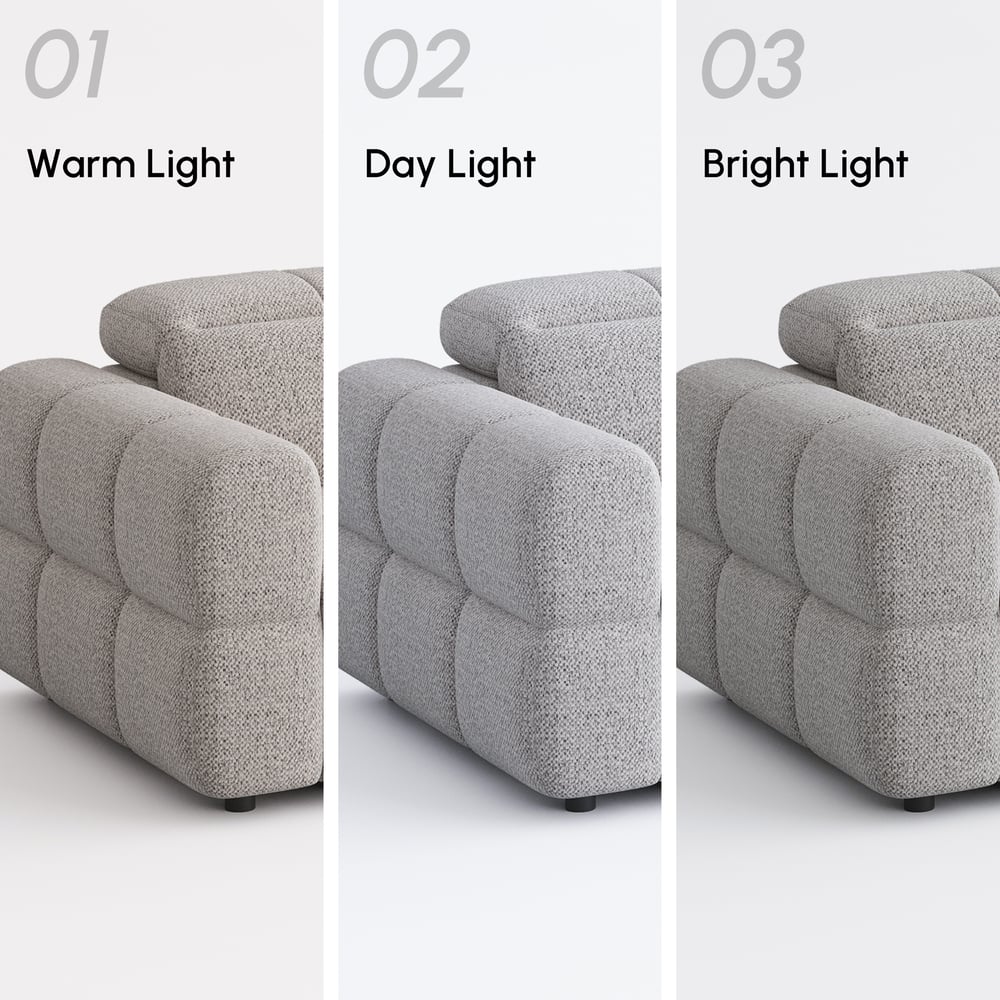 Performance Chenille Power Sleeper Sofa with Adjustable Headrests window image
