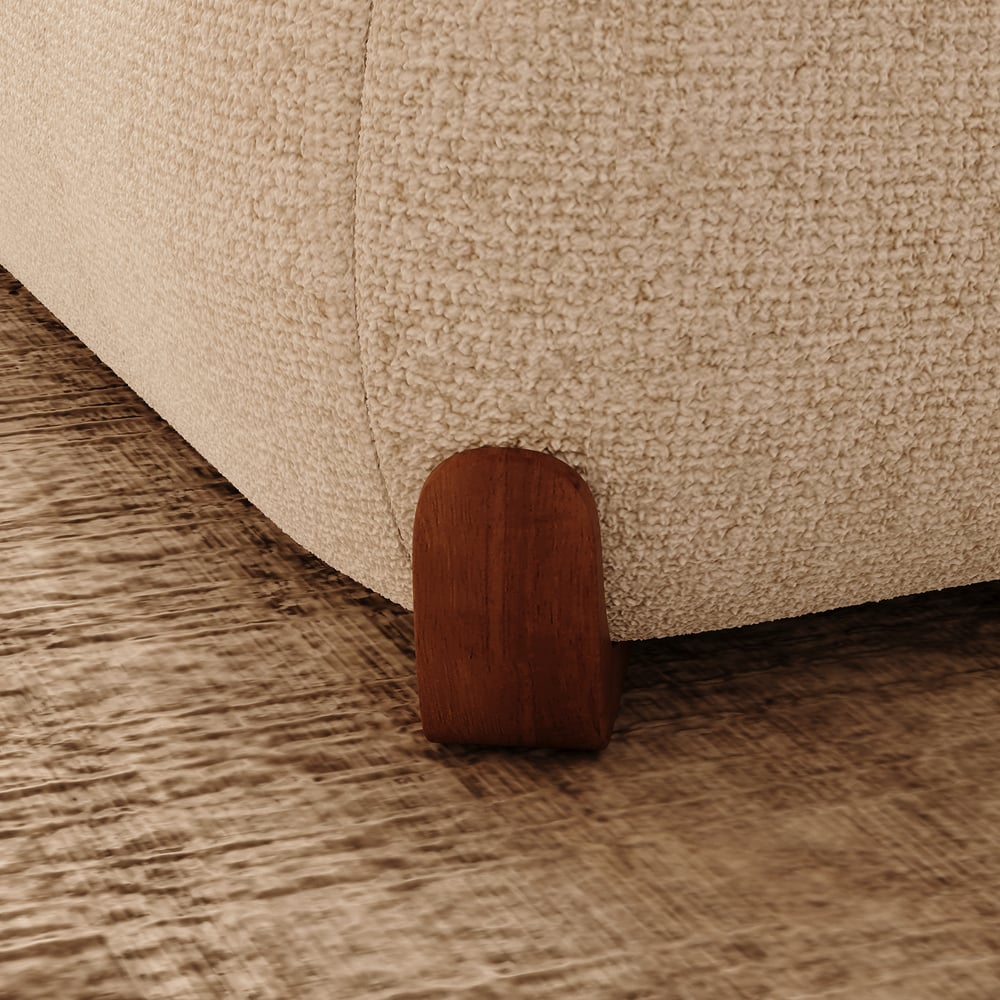 L-Shaped Chenille Adjustable Backrest Sectional Sofa window image