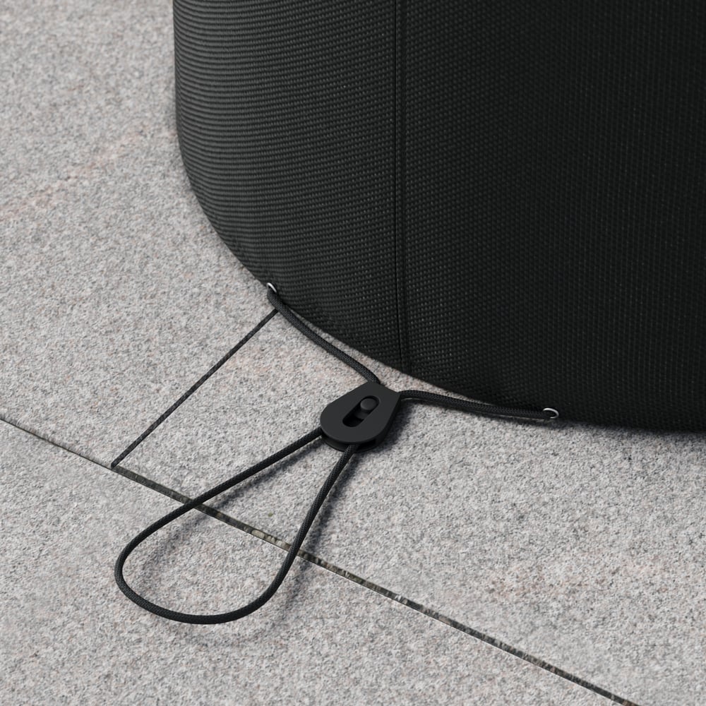 Housse de chaise longue d'extérieur Costra 800D en toile résistante et imperméable image de fenêtre