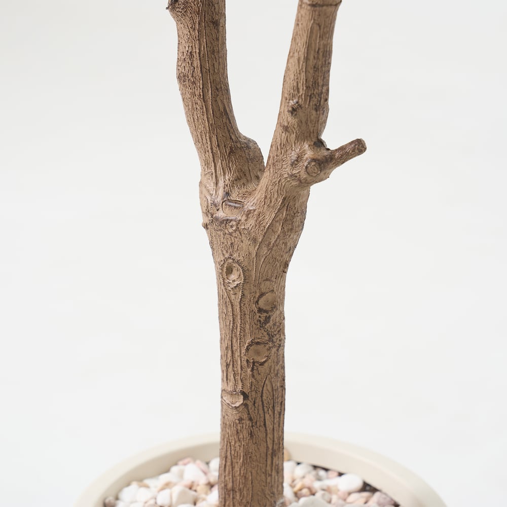 6 ft. Artificial Olive Tree with Planter and Decorative Pebbles window image