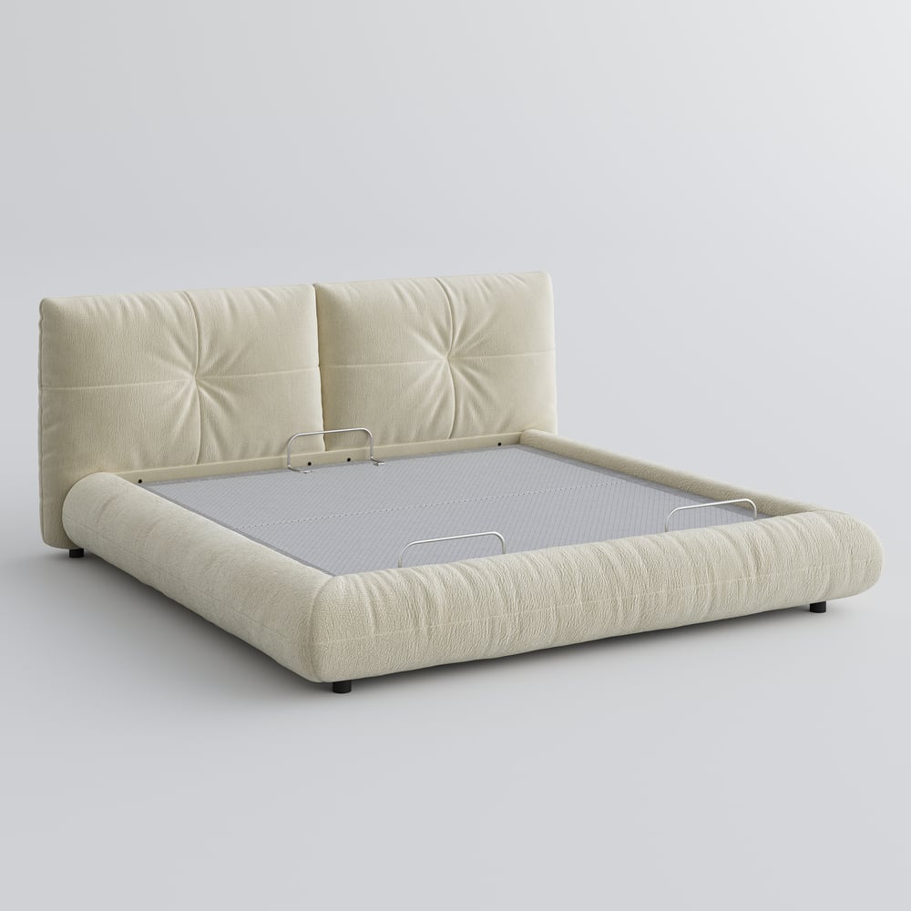 Performance Chenille Smart Bed Set with Adjustable Base, Massage & Zero Gravity. window image