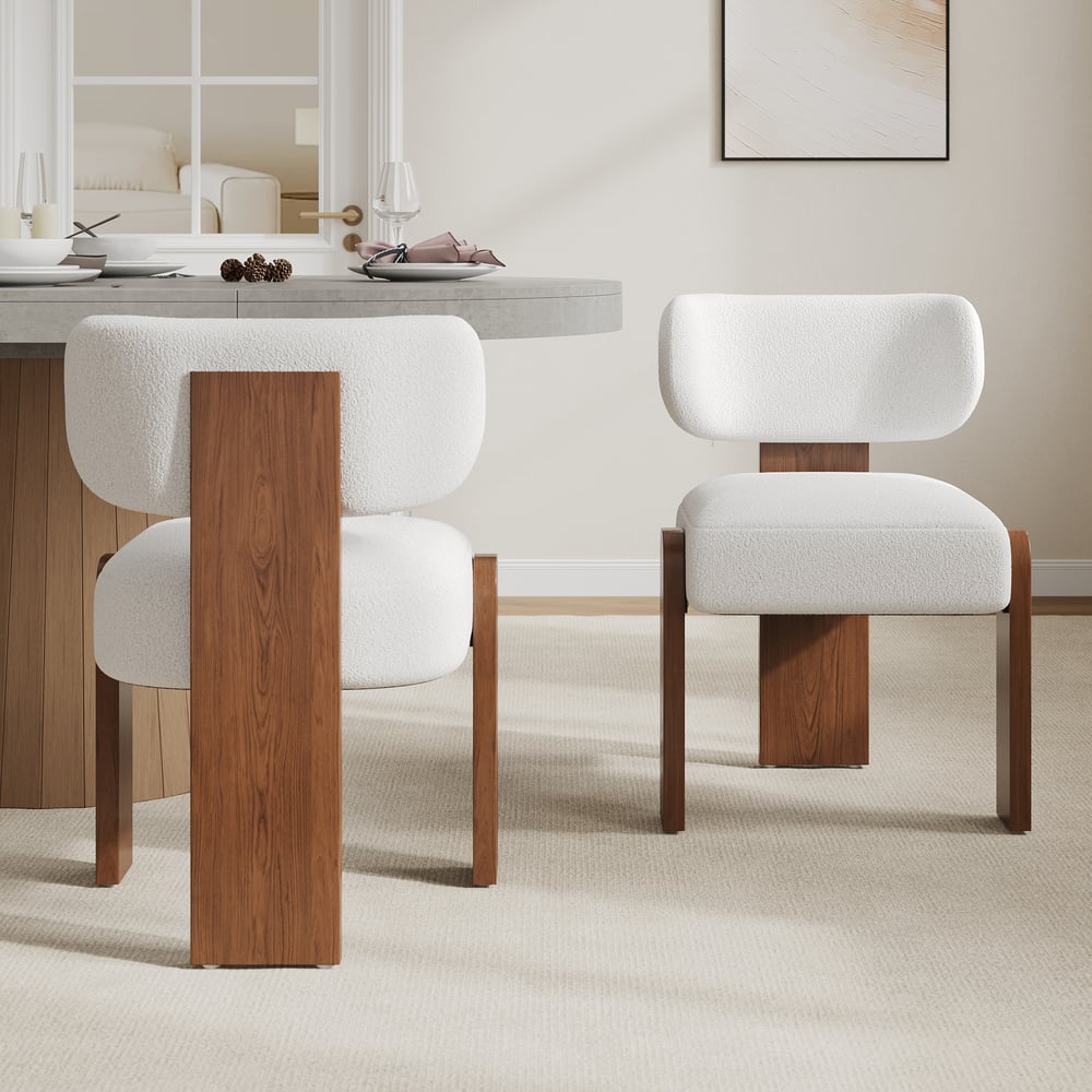 Dining Set 84" Rectangular Faux Travertine Sintered Stone Dining Table with 6 Chairs window image
