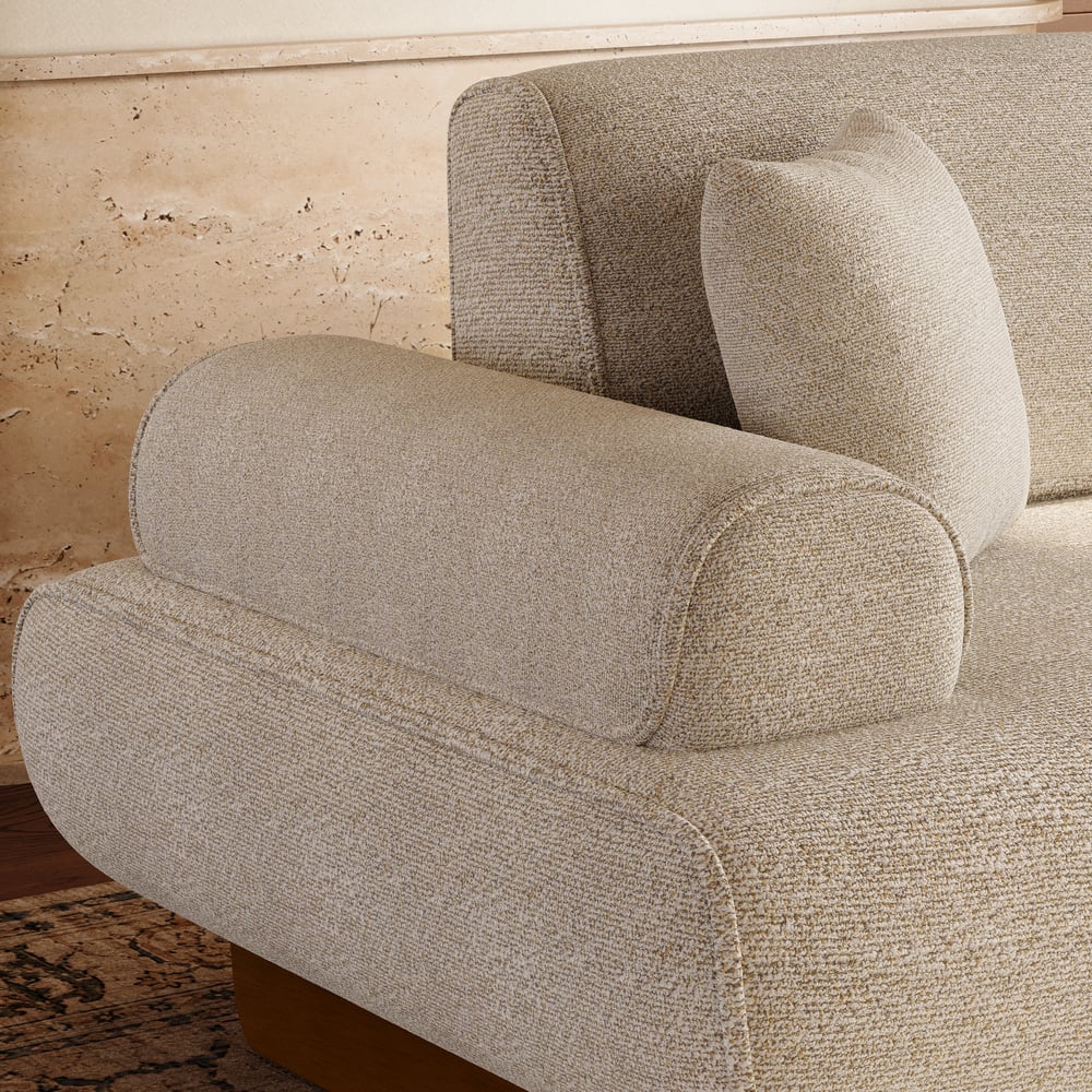 Performance Chenille Adjustable Backrest Sofa window image